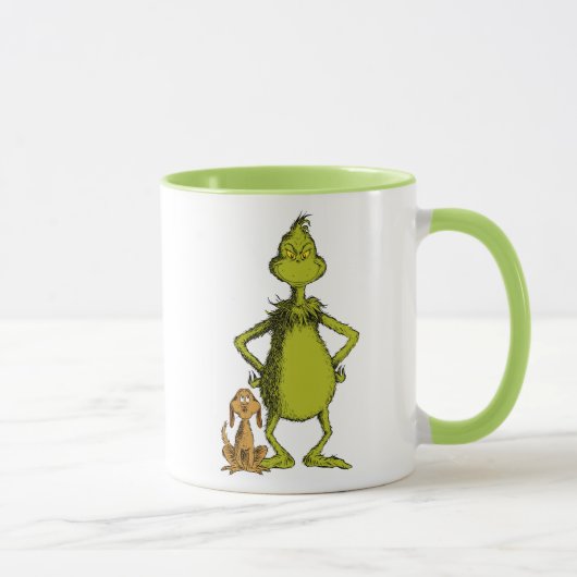 Schnürsenkel | Max & Grinch-Stanz Tasse (Rechts)