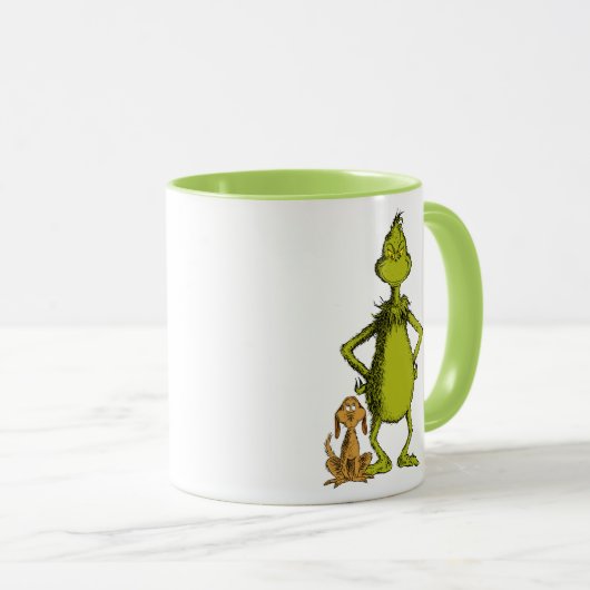 Schnürsenkel | Max & Grinch-Stanz Tasse (VorderseiteRechts)