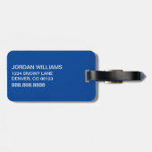 Schnürsenkel | Max Merry Grinchmas! Gepäckanhänger (Rückseite horizontal)