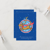 Schnürsenkel | Max Merry Grinchmas! Karte (Vorderseite/Rückseite Beispiel)