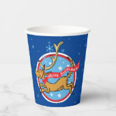 Schnürsenkel | Max Merry Grinchmas! Pappbecher (Vorderseite)