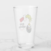 Schnürsenkel | Merry Grinchmas Foto Glas (Rückseite)