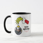 Schnürsenkel | Merry Grinchmas Foto Tasse (Links)