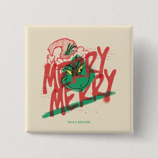 Schnürsenkel | Merry Merry Grunge Graphic Button (Vorderseite)