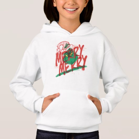Schnürsenkel | Merry Merry Grunge Graphic Hoodie (Vorderseite)