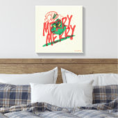 Schnürsenkel | Merry Merry Grunge Graphic Leinwanddruck (Insitu (Schlafzimmer))