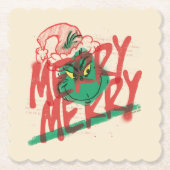 Schnürsenkel | Merry Merry Grunge Graphic Untersetzer (Vorderseite)