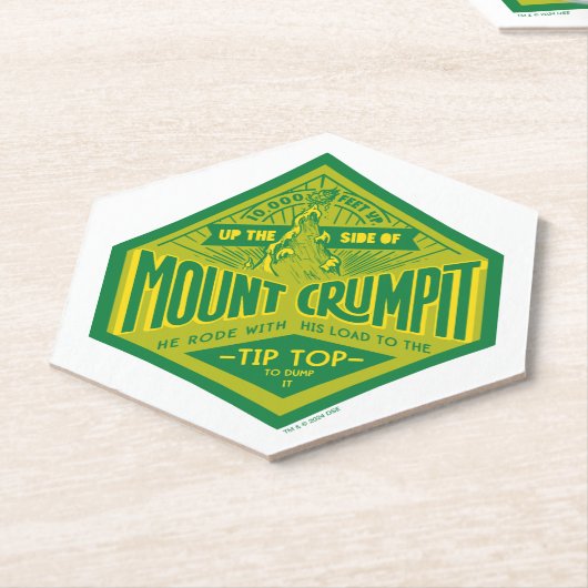 Schnürsenkel | Mount Crumpit Untersetzer (angewinkelt)