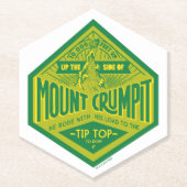 Schnürsenkel | Mount Crumpit Untersetzer (Vorderseite)