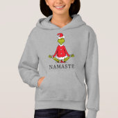 Schnürsenkel | Namaste Santa Claus Hoodie (Vorderseite)