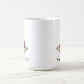 Schnürsenkel | Namaste Santa Claus Kaffeetasse (Mittel)