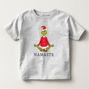 Schnürsenkel   Namaste Santa Claus Kleinkind T-shirt