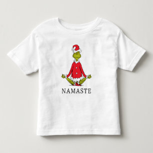 Schnürsenkel Namaste Santa Claus Kleinkind T-shirt