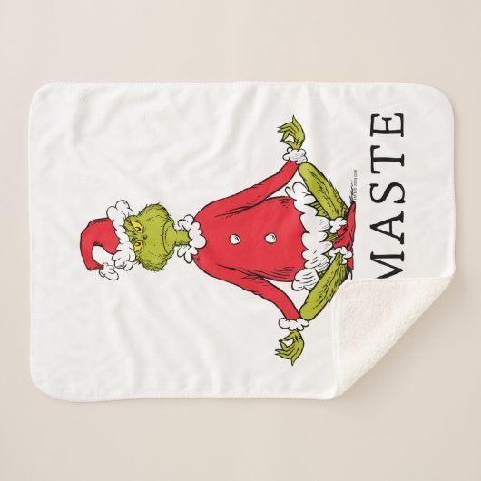 Schnürsenkel | Namaste Santa Claus Sherpadecke (Vorderseite (Horizontal))