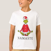 Schnürsenkel | Namaste Santa Claus T-Shirt (Vorderseite)