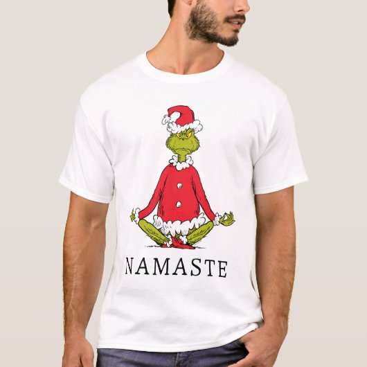 Schnürsenkel | Namaste Santa Claus T-Shirt (Vorderseite)