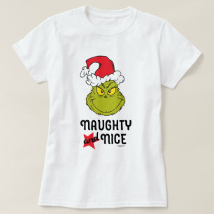 Schnürsenkel   Naughty und Nice T-Shirt