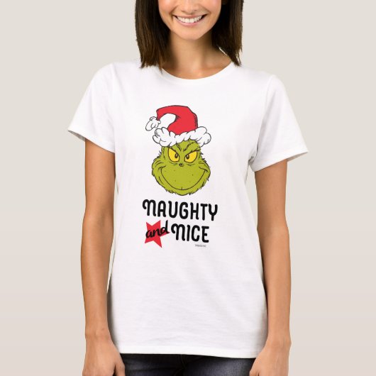 Schnürsenkel | Naughty und Nice T-Shirt (Vorderseite)