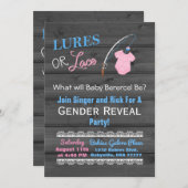 Schnürsenkel oder Spitzholzgeschlechtsdusche Einladung (Vorne/Hinten)