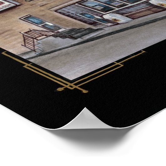 Schnürsenkel Poster (Ecke)