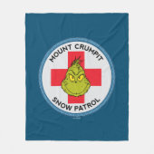 Schnürsenkel | Rompit-Schneemobil Fleecedecke (Vorderseite)