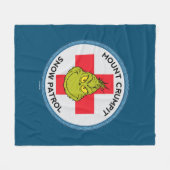 Schnürsenkel | Rompit-Schneemobil Fleecedecke (Vorderseite (Horizontal))