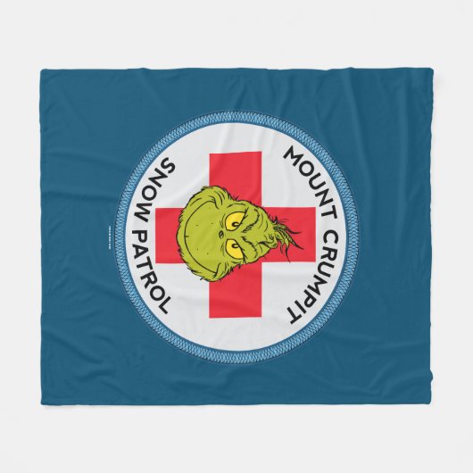 Schnürsenkel | Rompit-Schneemobil Fleecedecke (Vorderseite (Horizontal))