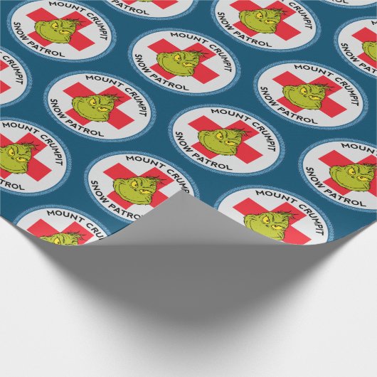 Schnürsenkel | Rompit-Schneemobil Geschenkpapier (Ecke)