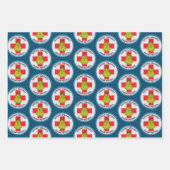 Schnürsenkel | Rompit-Schneemobil Geschenkpapier Set (Vorderseite 3)