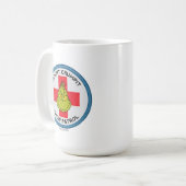 Schnürsenkel | Rompit-Schneemobil Kaffeetasse (Vorderseite Links)