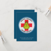 Schnürsenkel | Rompit-Schneemobil Karte (Vorderseite/Rückseite Beispiel)