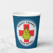 Schnürsenkel | Rompit-Schneemobil Pappbecher (Rückseite)