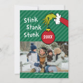 Schnürsenkel | Stink Stank Stunk Feiertagskarte (Vorderseite)