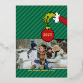 Schnürsenkel | Stink Stank Stunk Folien Feiertagskarte (Vorderseite)