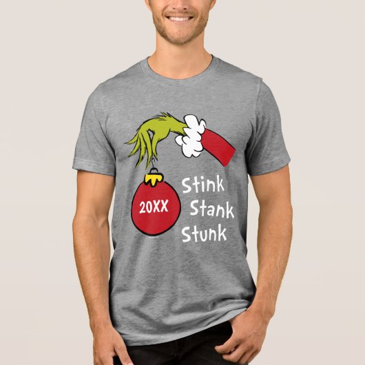Schnürsenkel | Stink Stank Stunk Tri-Blend Shirt (Vorderseite)