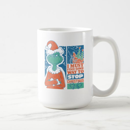 Schnürsenkel | Stopp Christmas Vintag Graphic Kaffeetasse (Rechts)