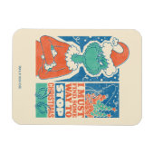 Schnürsenkel | Stopp Christmas Vintag Graphic Magnet (Horizontal)