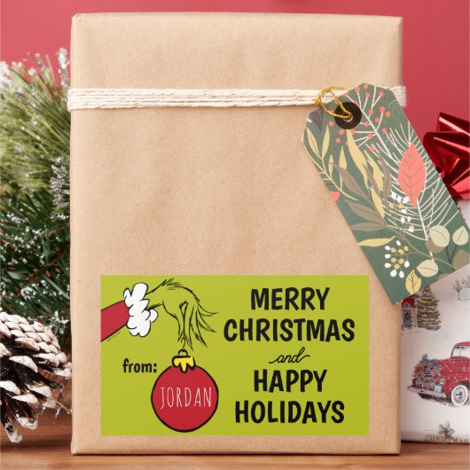 Schnürsenkel | Vom Weihnachtsgeschenk-Tag Rechteckiger Aufkleber (Feiertag)