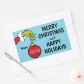 Schnürsenkel | Vom Weihnachtsgeschenk-Tag Rechteckiger Aufkleber (Umschlag)