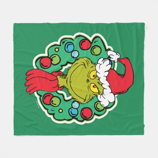 Schnürsenkel | Weihnachtsfest Fleecedecke (Vorderseite (Horizontal))