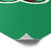 Schnürsenkel | Weihnachtsfest Poster (Ecke)