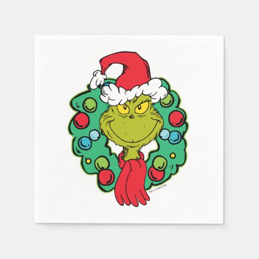 Schnürsenkel | Weihnachtsfest Serviette (Vorderseite)