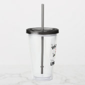 Schnürsenkel | Who-ville University Est 1957 Acryltrinkbecher (Rechts)