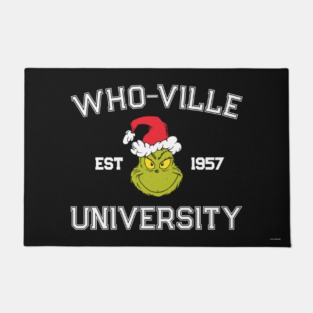 Schnürsenkel | Who-ville University Est 1957 Fußmatte (Vorderseite)