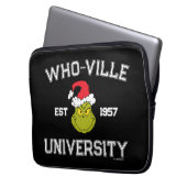 Schnürsenkel | Who-ville University Est 1957 Laptopschutzhülle (Vorderseite Links)