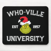 Schnürsenkel | Who-ville University Est 1957 Mousepad (Vorne)