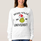 Schnürsenkel | Who-ville University Est 1957 Sweatshirt (Vorderseite)