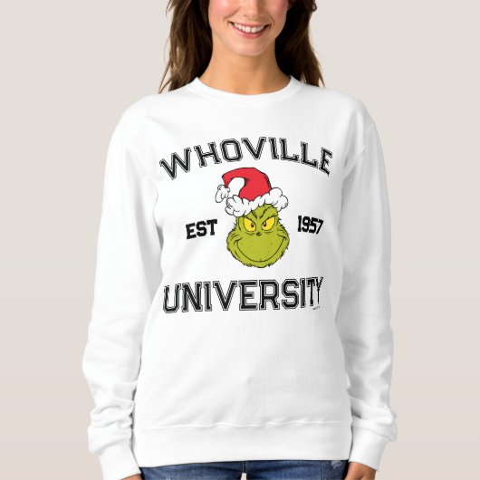 Schnürsenkel | Whoville University Est 1957 Sweatshirt (Vorderseite)