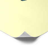 Schnürt das nahtlose Muster der Wasserfarbe Poster (Ecke)