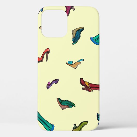 Schnürt das wasserfarbene Muster Case-Mate iPhone Hülle (Rückseite)